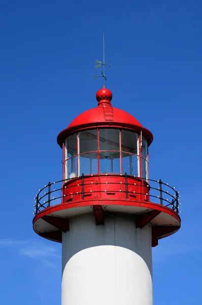 Quebec, the lighthouse of Matane in Gaspesie — Stock Photo, Image