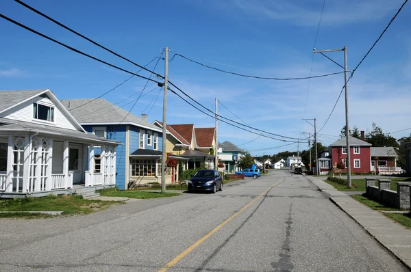 Quebec, el pequeño pueblo de Saint Ulric — Foto de Stock