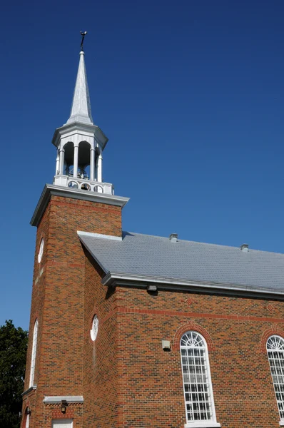 Квебек, историческая церковь Нового Ричмонда — стоковое фото
