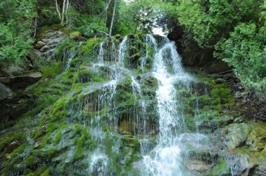 Falls in the Parc National du Forillon clipart