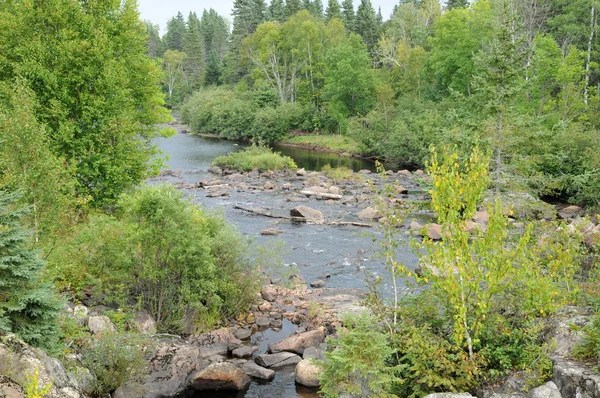 Quebec, parque de Pionniers en La Dore — Foto de Stock