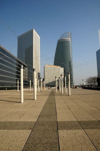 France, modern building in the district of La Defense — Stock Photo, Image