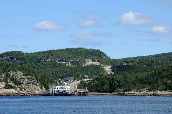 Quebec, de kust van tadoussac — Stockfoto