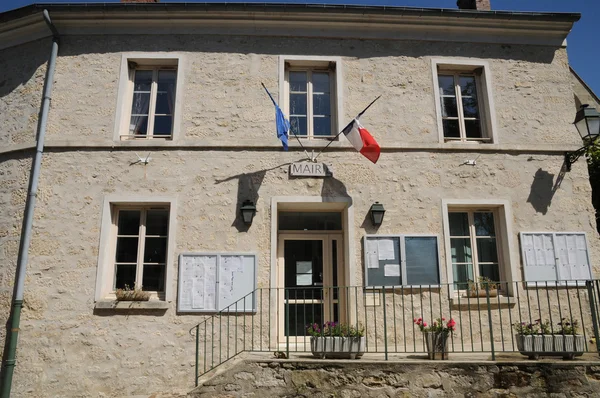 Francia, el ayuntamiento de Labbeville — Foto de Stock