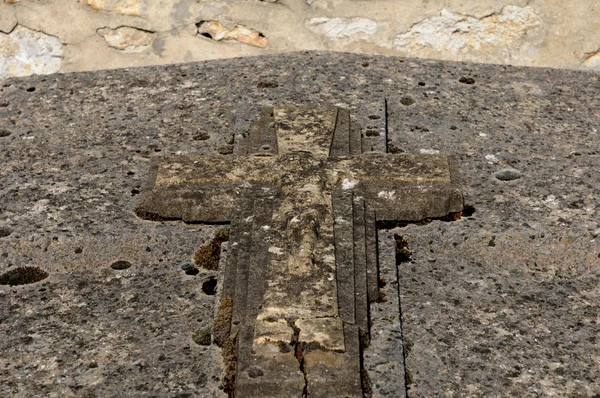 Il cimitero di Montfort l Amaury — Foto Stock