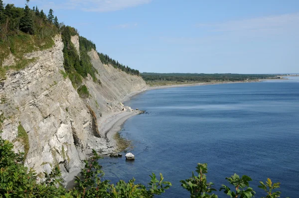 Quebec, het parc national du forillon in gaspesie — Stockfoto