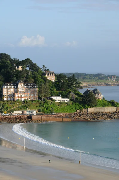 Der strand von trestraou in perros guirec — Stockfoto