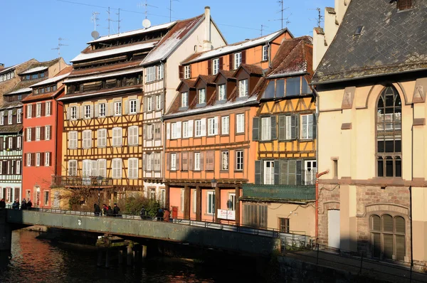 El barrio de La Petite France en Estrasburgo —  Fotos de Stock