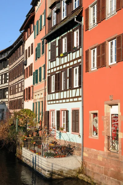 The district of La Petite France in Strasbourg — Stock Photo, Image