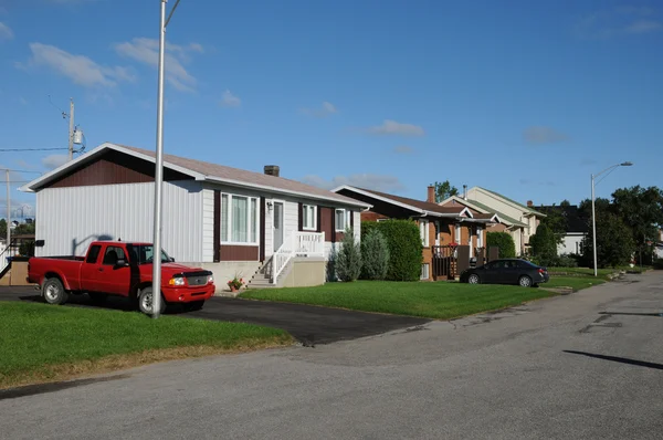 Quebec; das malerische dorf roberval — Stockfoto