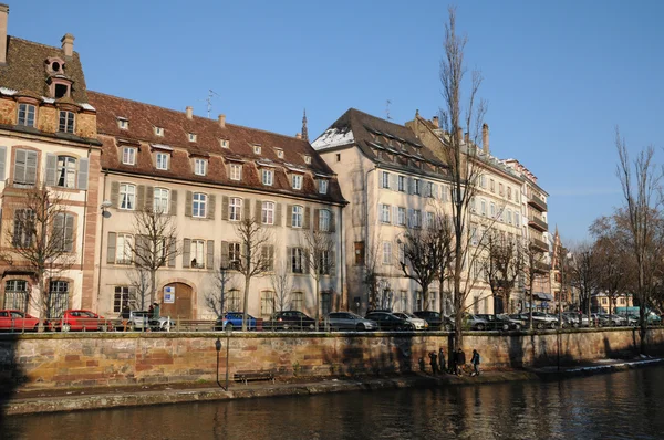 Бас-Рейн, старое здание в Страсбурге — стоковое фото