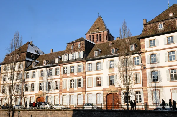 Bas rhin, oude gebouw in Straatsburg — Stockfoto