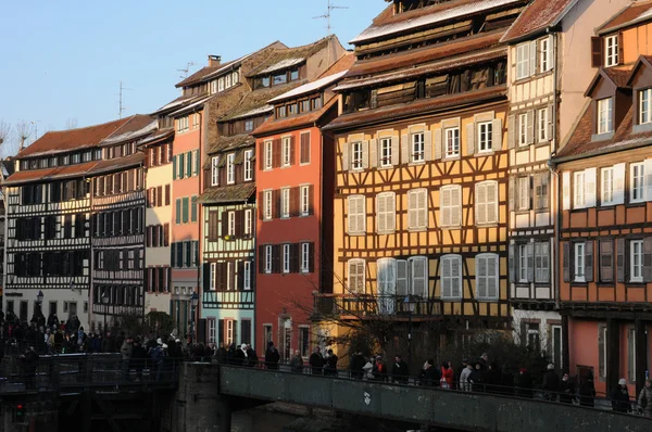 Район La Petite France в Страсбурге — стоковое фото