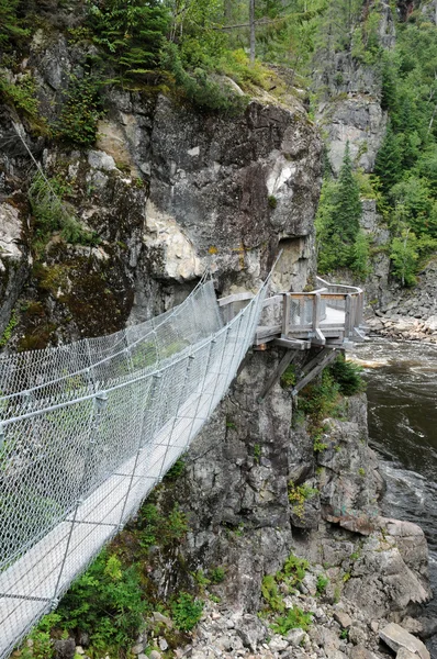 Quebec, parc de la caverne trou de la poplatek v desbiens — Stock fotografie