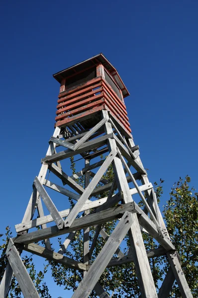 Quebec; plataforma de observação na aldeia de Roberval — Fotografia de Stock