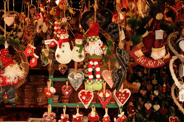 Bas Rhin, Christmas market in Strasbourg — Stock Photo, Image