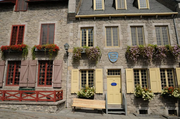 Distrito de Petit Champlain en Quebec —  Fotos de Stock