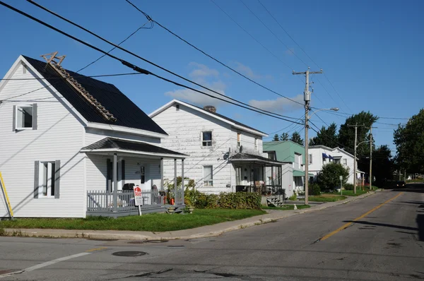 Quebec; el pintoresco pueblo de Roberval — Foto de Stock