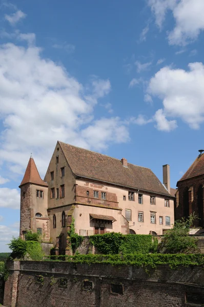 Bas Rhin, old episcopal castle in Saverne — Stock Photo, Image