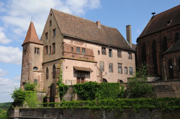 Bas Rhin, antico castello episcopale di Saverne — Foto Stock