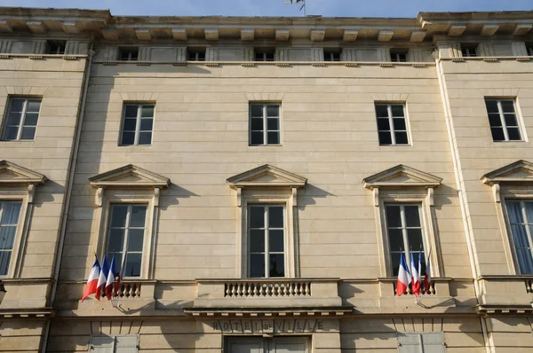 Frankreich, das Rathaus von magny en vexin — Stockfoto