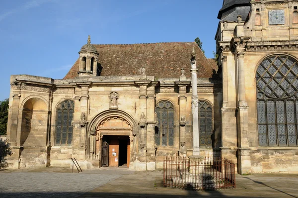 Frankrike, kyrkan av magny en vexin i val d oise — Stockfoto