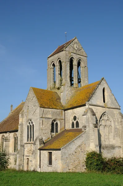 Die heilige germain kirche von clery en vexin — Stockfoto