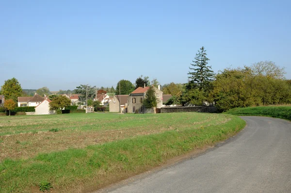 Il villaggio di Avernes in Val d'Oise — Foto Stock