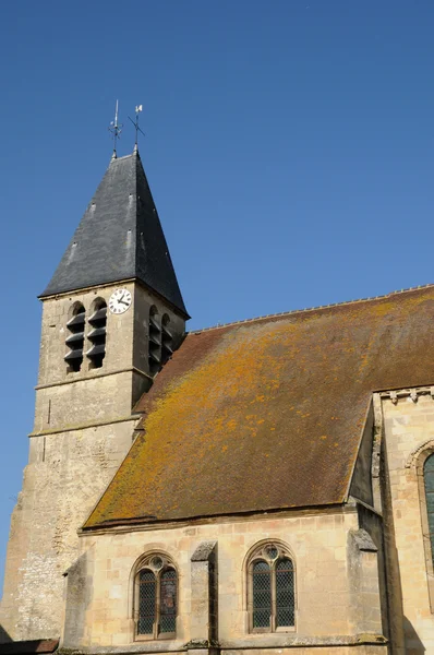 Η Αγία gildard εκκλησία της longuesse — Φωτογραφία Αρχείου