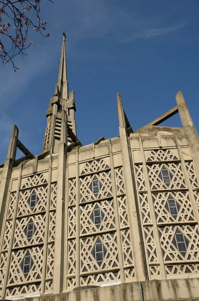 Sainte Therese church in Aubergenville — Stock Photo, Image