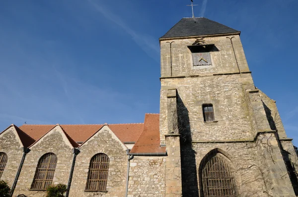 França, a igreja de Beynes — Fotografia de Stock