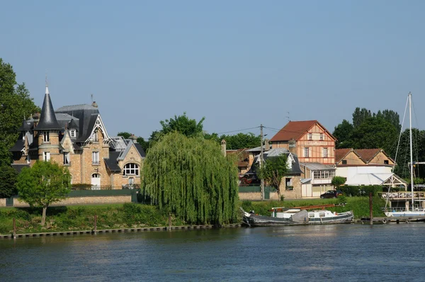 Francja, miasta triel sur Seine — Zdjęcie stockowe