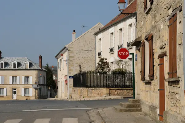 Francia, il villaggio di Sagy in Val d'Oise — Foto Stock