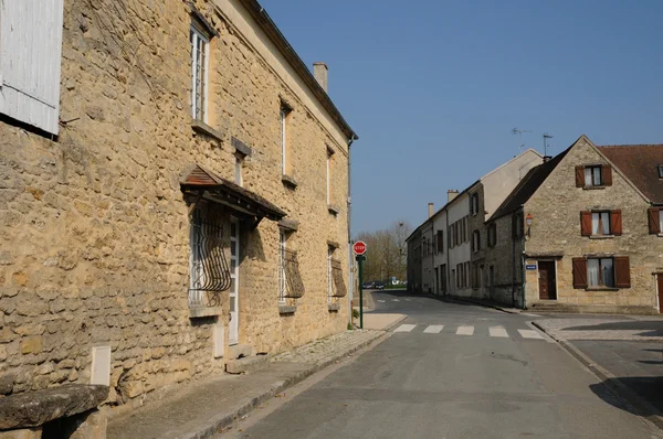 Γαλλία, το χωριό του φασκόμηλου σε val d oise — Φωτογραφία Αρχείου