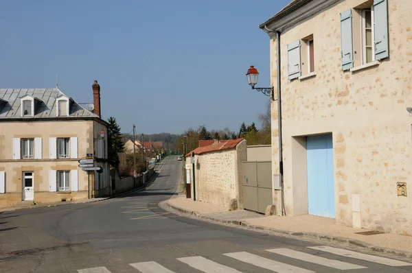 Francia, el pueblo de Sagy en Val d Oise —  Fotos de Stock