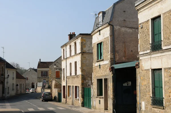 França, a aldeia de Sagy em Val d Oise — Fotografia de Stock
