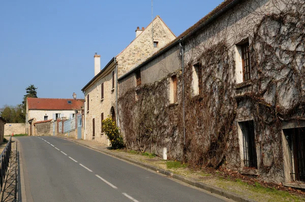 Franciaország, a falu Sagy Val d-Oise — Stock Fotó