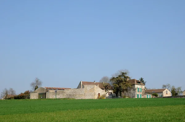 Francia, il villaggio di Sagy in Val d'Oise — Foto Stock