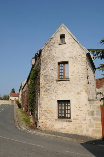 Γαλλία, το χωριό του φασκόμηλου σε val d oise — Φωτογραφία Αρχείου