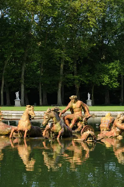 Frankrijk, bassin du char d apollon in het park van versailles palac — Stockfoto