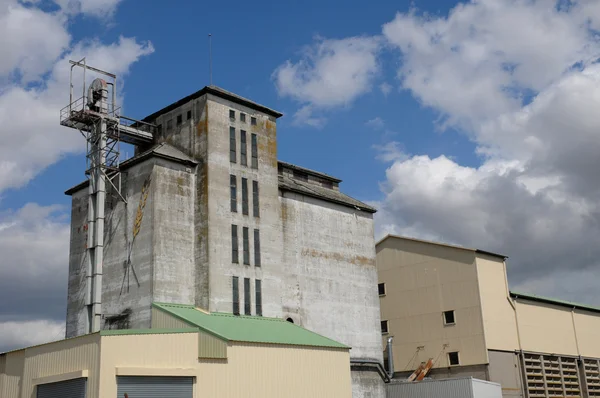 Francja, silos w les yvelines — Zdjęcie stockowe