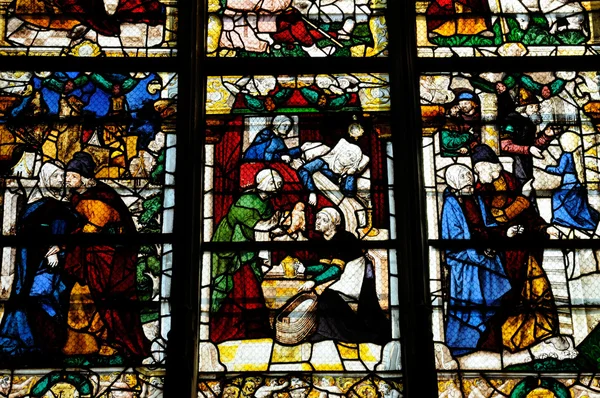 Saint sulpice Kilisesi nogent le Roi eure içinde et loir — Stok fotoğraf