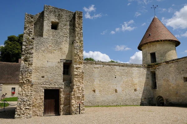 Francia, el Domaine de Villarceaux en Val d Oise — Foto de Stock