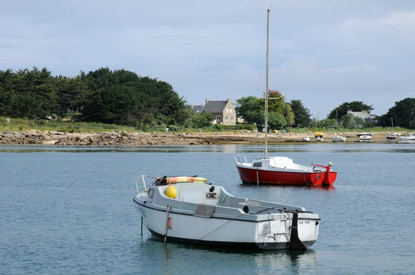 Landscape of l Ile Grande in Brittany — Stock Photo, Image