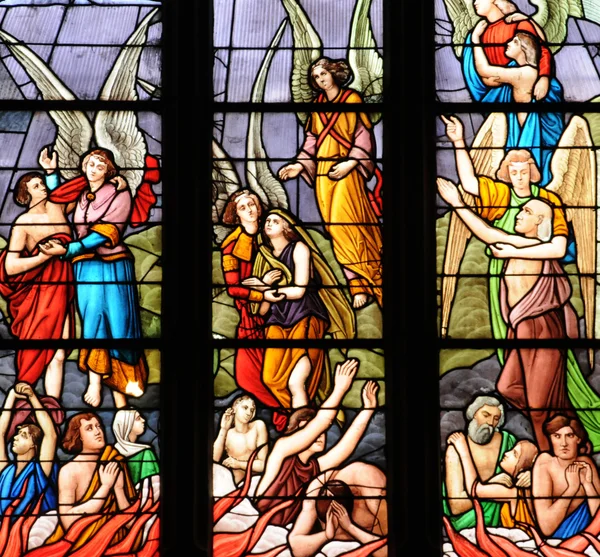 Saint Jean du Baly kirkko Lannionissa — kuvapankkivalokuva
