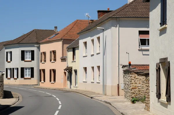 Francia, el pueblo de Les Alluets le Roi en Les Yvelines — Foto de Stock