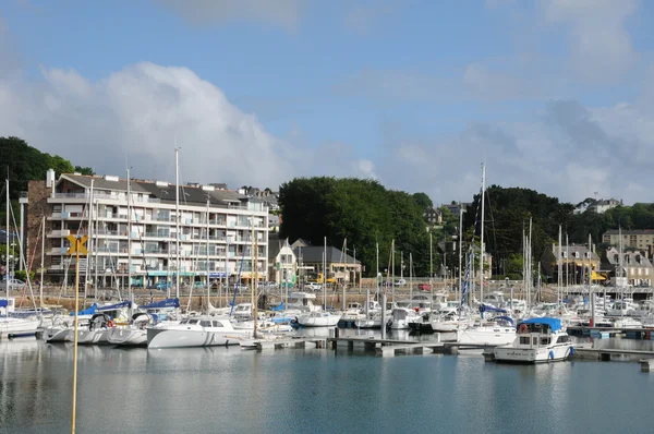 Bretagne, de haven van perros guirec — Stockfoto