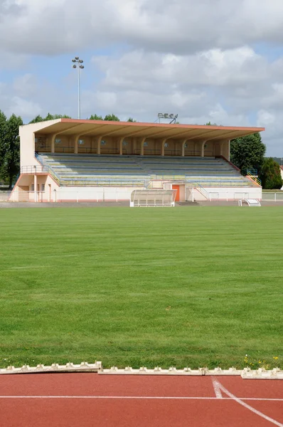 Frankreich, das Stadion von les mureaux — Stockfoto
