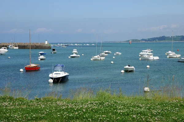 Bretagne, o porto de Perros Guirec — Fotografia de Stock