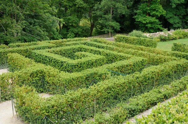 프랑스, Breteuil의 카스 텔의 정원 — 스톡 사진